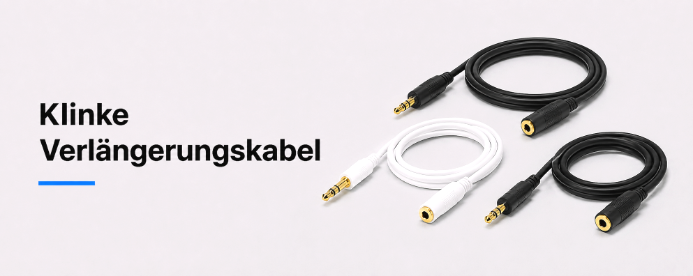 Klinke - Verlängerungskabel